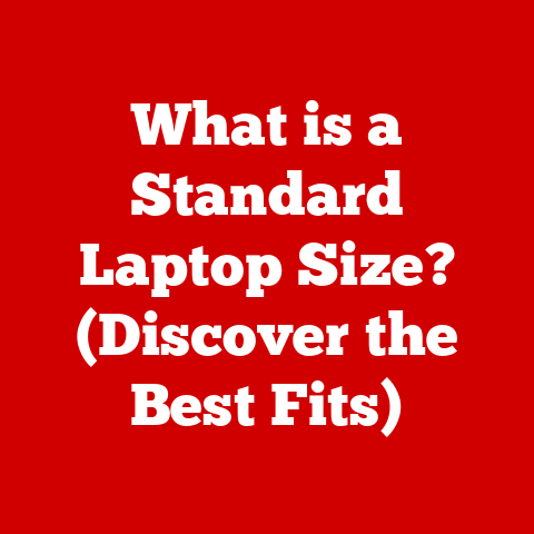 What is a Standard Laptop Size? (Discover the Best Fits)