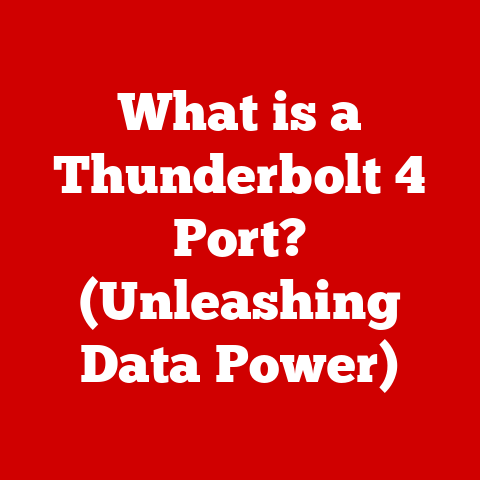 What is a Thunderbolt 4 Port? (Unleashing Data Power)