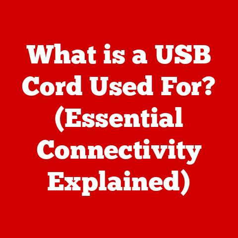 What is a USB Cord Used For? (Essential Connectivity Explained)