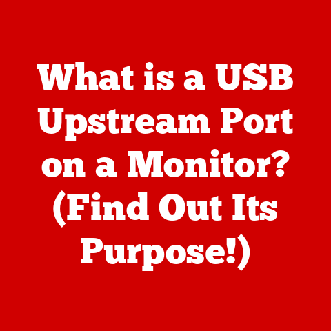 What is a USB Upstream Port on a Monitor? (Find Out Its Purpose!)