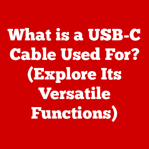 What is a USB-C Cable Used For? (Explore Its Versatile Functions)