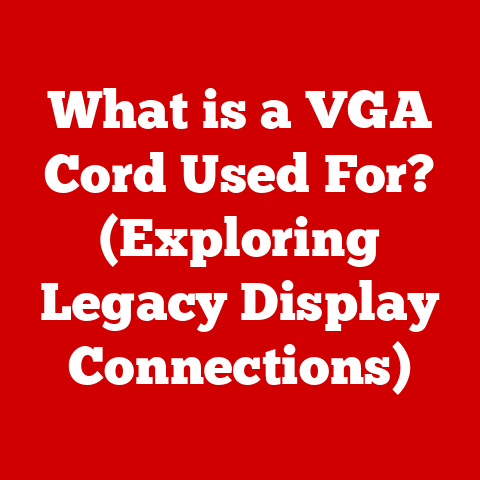 What is a VGA Cord Used For? (Exploring Legacy Display Connections)