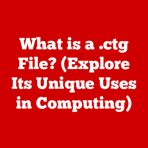 What is a .ctg File? (Explore Its Unique Uses in Computing)