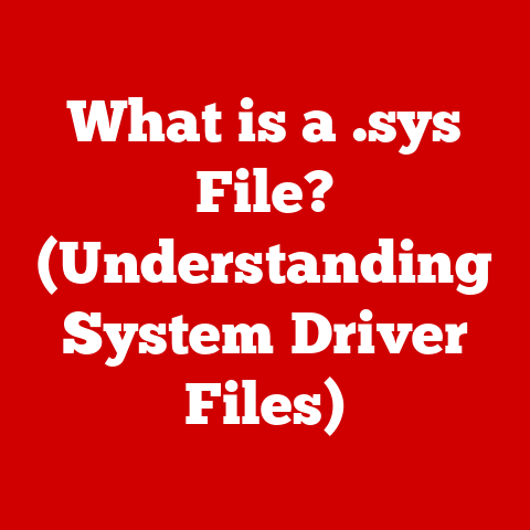 What is a .sys File? (Understanding System Driver Files)