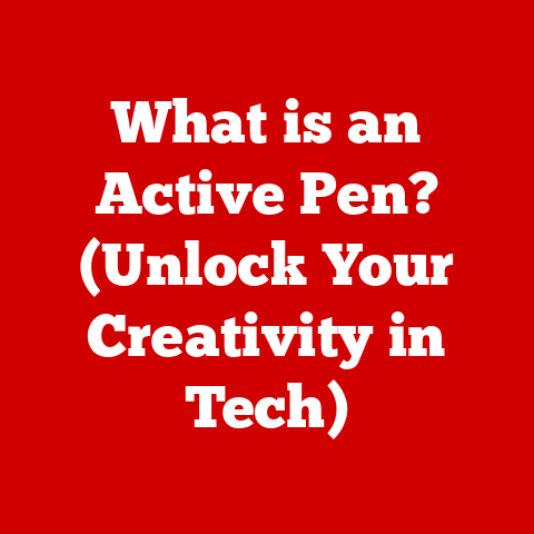 What is an Active Pen? (Unlock Your Creativity in Tech)