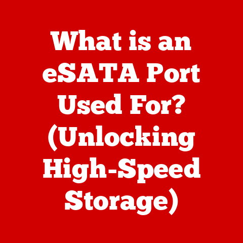 What is an eSATA Port Used For? (Unlocking High-Speed Storage)