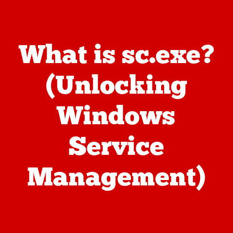 What is sc.exe? (Unlocking Windows Service Management)