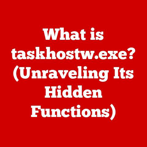 What is taskhostw.exe? (Unraveling Its Hidden Functions)