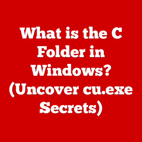 What is the C Folder in Windows? (Uncover cu.exe Secrets)