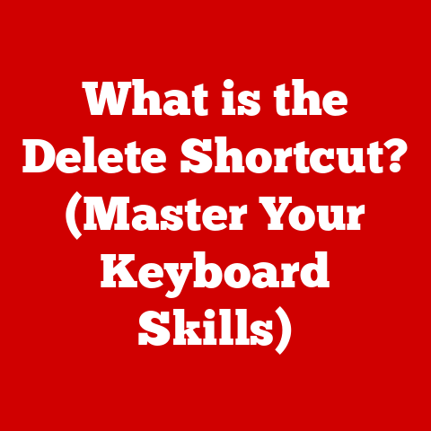 What is the Delete Shortcut? (Master Your Keyboard Skills)