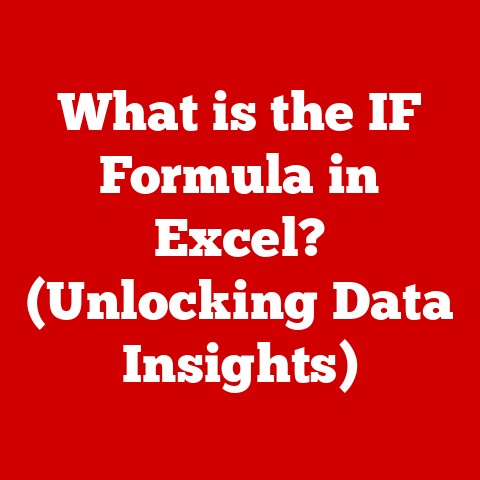 What is the IF Formula in Excel? (Unlocking Data Insights)