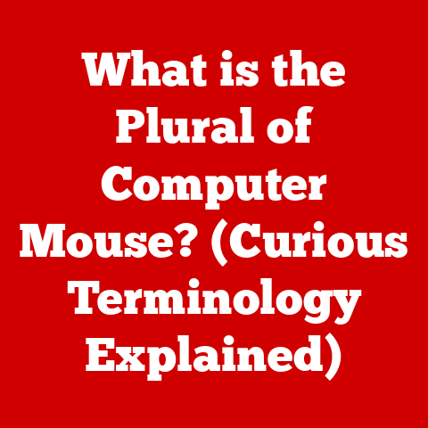 What is the Plural of Computer Mouse? (Curious Terminology Explained)
